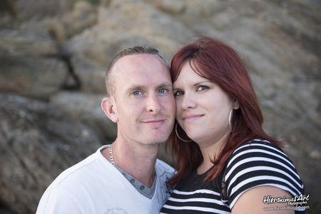 Portrait jeune couple Finistere